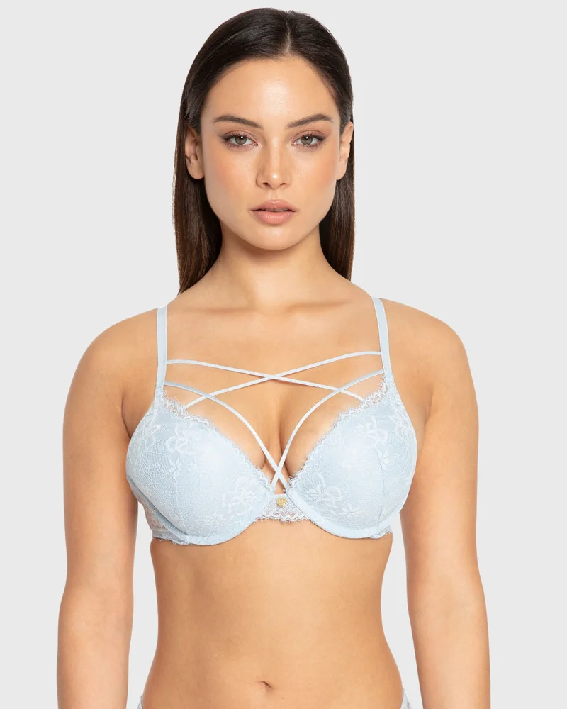 ايسلا اند ايفي صدرية حمالة صدر مزدوجة بوش أب وفتحة عميقة من آيلا وإيفي